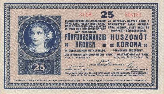 ngarn p13-2 25 Korona 1919